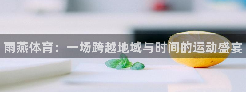雨燕体育：一场跨越地域与时间的运动盛宴