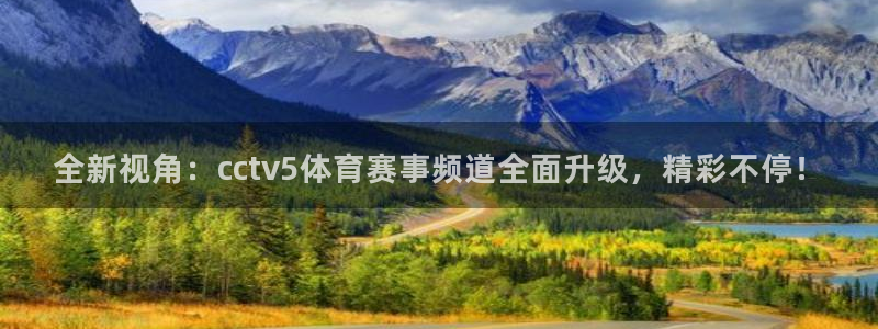 全新视角：cctv5体育赛事频道全面升级，精彩不停！