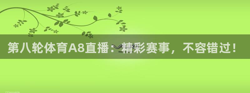 第八轮体育A8直播：精彩赛事，不容错过！